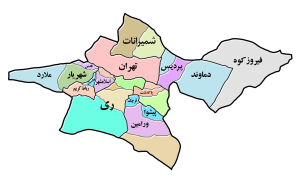 نقشه نمایندگی درب و پنجره upvc تهران