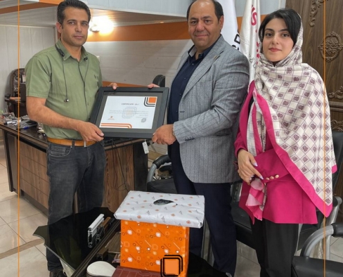 بازدید گروه عایق کویر یزد از دفتر نمایندگی شهر بابک